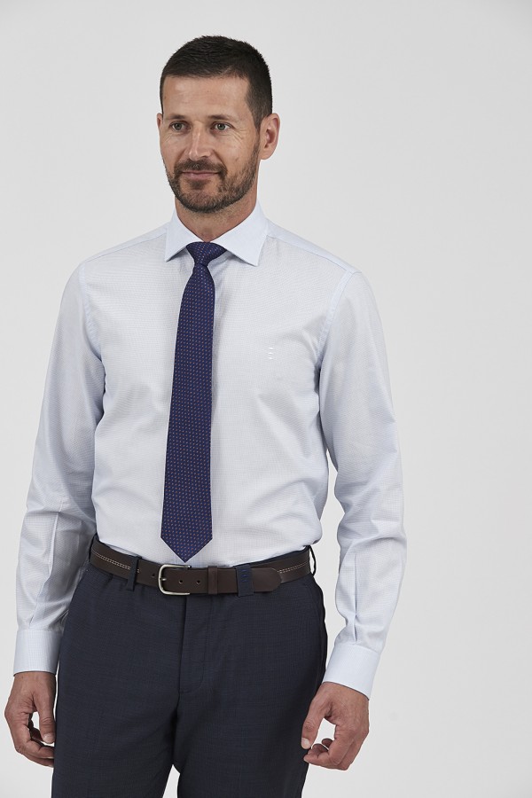 Camisa Regular Fit Bicolor