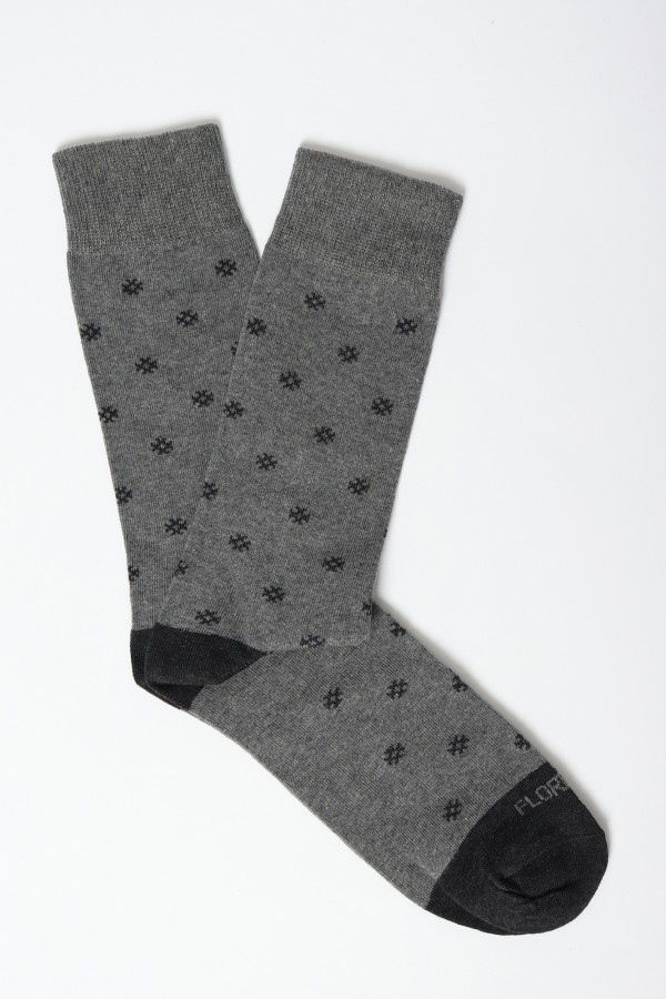 Socks with Geometric Pattern