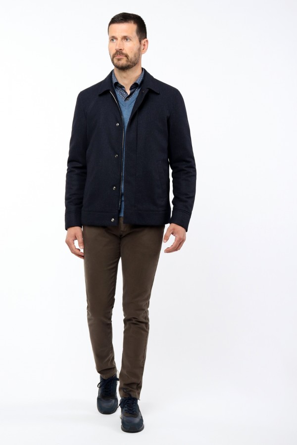 Regular Fit Micro-pattern...