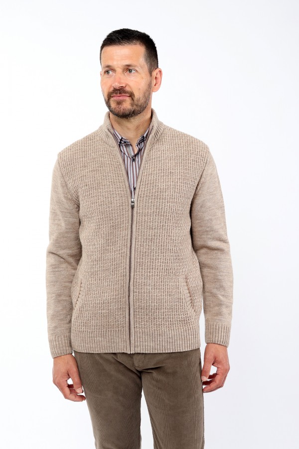 Structured Knit Cardigan...