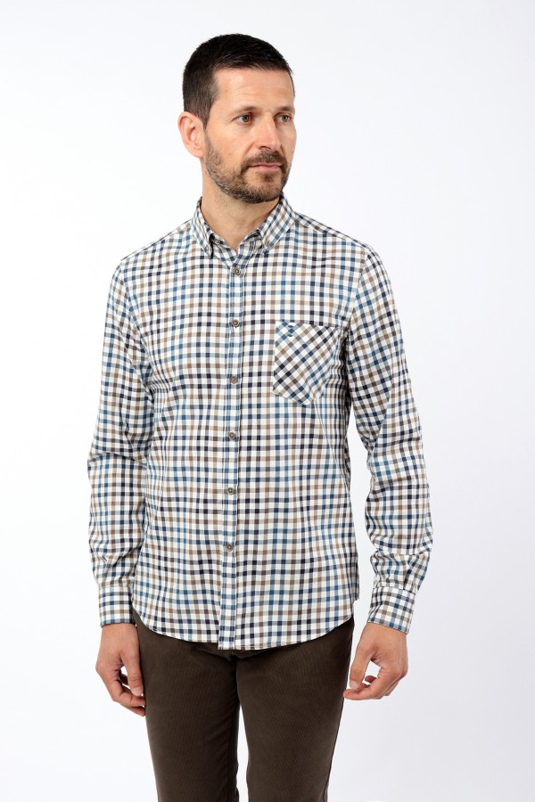 Slim Fit Check Shirt