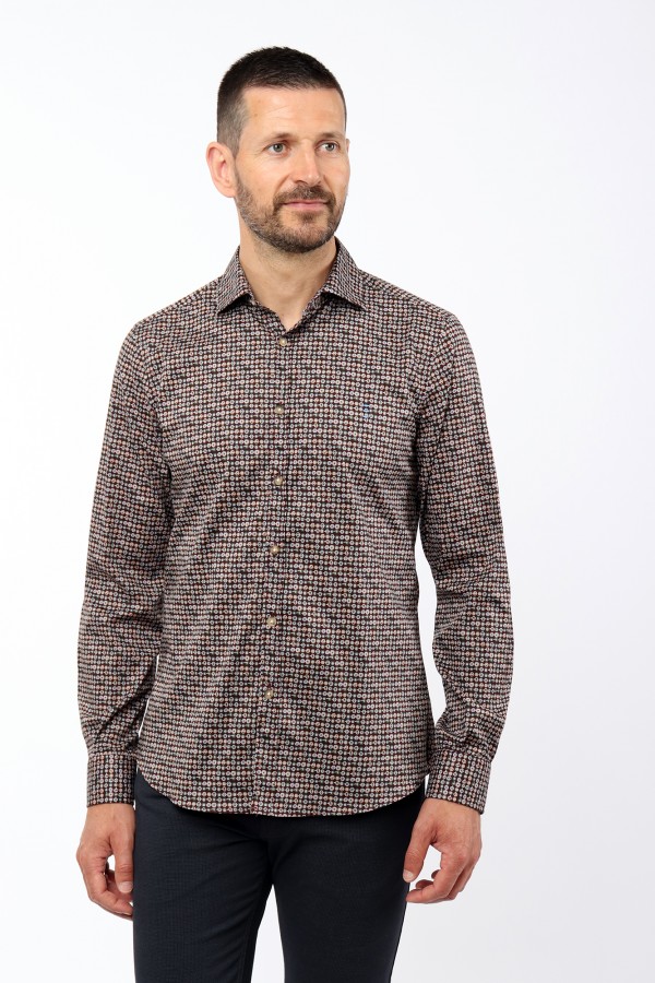 Slim Fit Printed Shirt