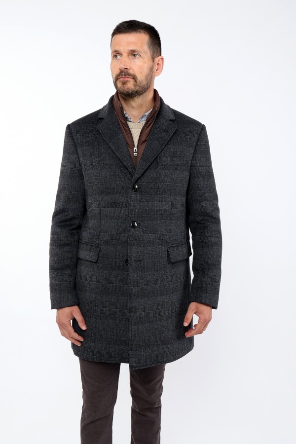Abrigo Slim Fit con Chaleco