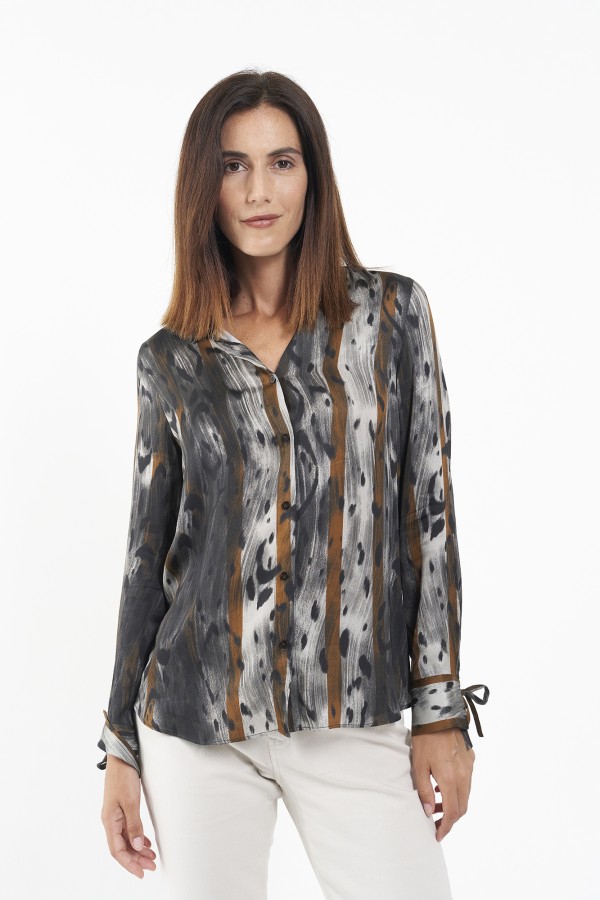 Animal Print Blouse