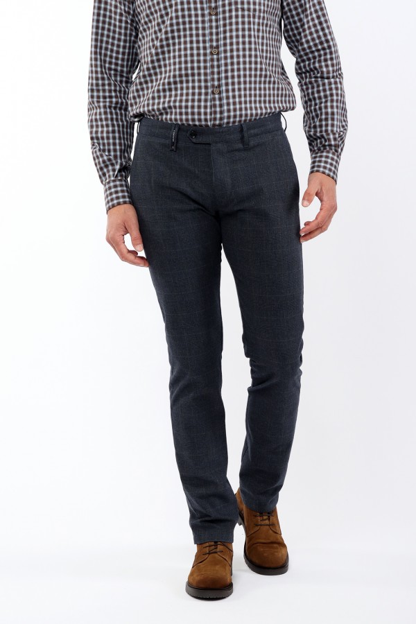 Checked Chino Trouseres,...