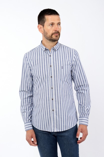 Camisa Rayas, Slim Fit