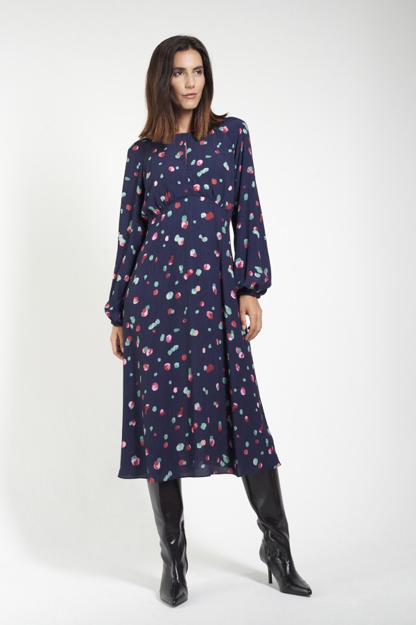 Vestido Estampado Confeti